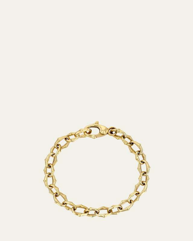 Chrona 18K Yellow Gold Chain Bracelet, Medium